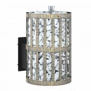 Стальная банная печь ВЕЗУВИЙ Скиф Парогенератор Ковка (210) "М"