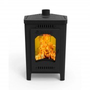 Печь-камин Kennet Гермес с плитой 7кВт