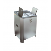 Паротермальная электрическая печь ВВД ПАРиЖАР 12 кВт (без пульта, нержавейка, с ЭГПП, 380 В)