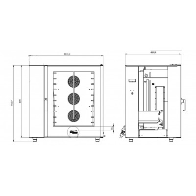 ПАРОКОНВЕКТОМАТ ПКЭ/10Г (С ПАРОГЕНЕРАТОРОМ) GRILL MASTER ПАРОКОНВЕКТОМАТ ПКЭ/10Г (С ПАРОГЕНЕРАТОРОМ) GRILL MASTER