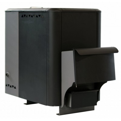 Печь банная СИБИРЬ со встроенным баком с выносной дверкой 15куб.м топка 40см Печь банная СИБИРЬ со встроенным баком с выносной дверкой 15куб.м топка 40см