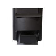 Печь банная СИБИРЬ со встроенным баком с выносной дверкой 15куб.м топка 40см