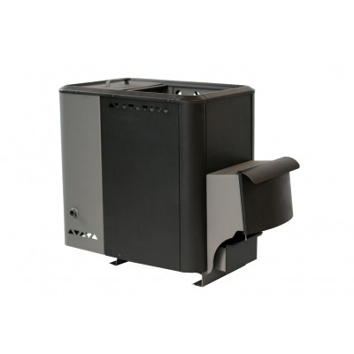 Печь банная СИБИРЬ со встроенным баком с выносной дверкой 15куб.м топка 40см Печь банная СИБИРЬ со встроенным баком с выносной дверкой 15куб.м топка 40см