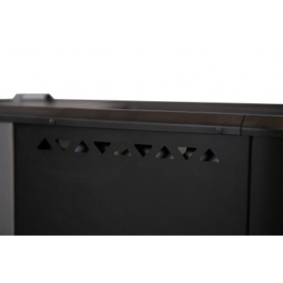 Печь банная СИБИРЬ со встроенным баком с выносной дверкой 15куб.м топка 40см Печь банная СИБИРЬ со встроенным баком с выносной дверкой 15куб.м топка 40см