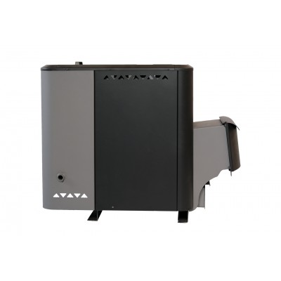 Печь банная СИБИРЬ со встроенным баком с выносной дверкой 15куб.м топка 40см Печь банная СИБИРЬ со встроенным баком с выносной дверкой 15куб.м топка 40см