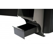 Печь банная СИБИРЬ со встроенным баком с выносной дверкой 15куб.м топка 40см