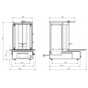 Шаверма электрическая Ф2ШМС Grill Master