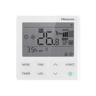 Индивидуальный проводной пульт HISENSE YXE-E01U(E) Индивидуальный проводной пульт HISENSE YXE-E01U(E)