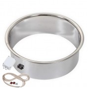 Установочный фланец в полог для печей Harvia Cilindro/Glow/Kivi/Globe с подсветкой, HPC2L