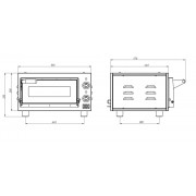 Печь для пиццы ппэ/1-xs Grill Master