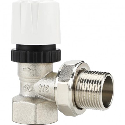 Клапан радиаторный VARMEGA 3/4" термостатический угловой VM10403 Клапан радиаторный VARMEGA 3/4" термостатический угловой VM10403