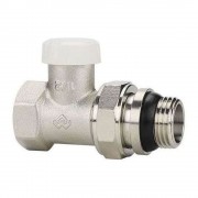 Клапан радиаторный VARMEGA 1/2" запорный, прямой с самоуплотняющимся полусгоном VM10311