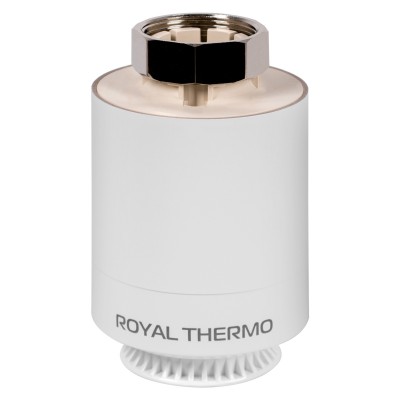 Термостат радиаторный электронный Royal Thermo Smart Heat, белый Термостат радиаторный электронный Royal Thermo Smart Heat, белый