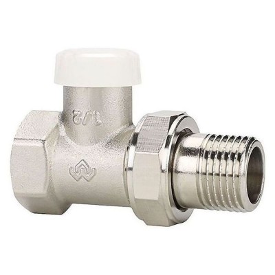 Клапан радиаторный VARMEGA запорный, прямой 1/2" VM10301 Клапан радиаторный VARMEGA запорный, прямой 1/2" VM10301