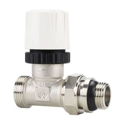 Клапан радиаторный VARMEGA 1/2" x 3/4"EK термостатический прямой с самоуплотняющимся полусгоном VM10 Клапан радиаторный VARMEGA 1/2" x 3/4"EK термостатический прямой с самоуплотняющимся полусгоном VM10