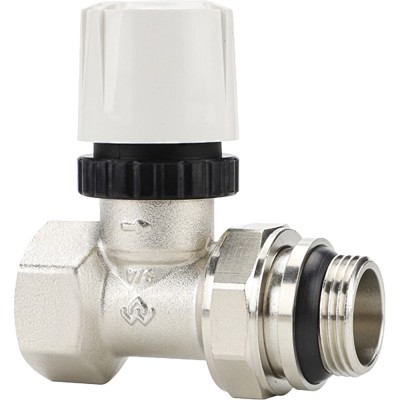 Клапан радиаторный VARMEGA 3/4" термостатический прямой с самоуплотняющимся полусгоном VM10513 Клапан радиаторный VARMEGA 3/4" термостатический прямой с самоуплотняющимся полусгоном VM10513