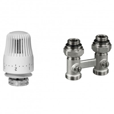 Терморегулятор Ридан LV-KB 20 + TR 84, 3/4 Угловой, комплект Терморегулятор Ридан LV-KB 20 + TR 84, 3/4 Угловой, комплект