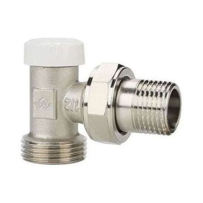 Клапан радиаторный VARMEGA 1/2" x 3/4"EK запорный, угловой VM10202 Клапан радиаторный VARMEGA 1/2" x 3/4"EK запорный, угловой VM10202