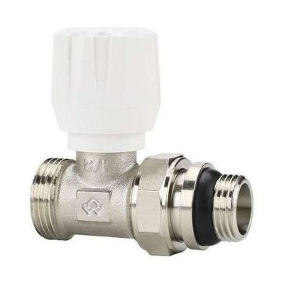 Клапан радиаторный VARMEGA 1/2" x 3/4"EK ручной, прямой с самоуплотняющимся полусгоном VM10112 Клапан радиаторный VARMEGA 1/2" x 3/4"EK ручной, прямой с самоуплотняющимся полусгоном VM10112