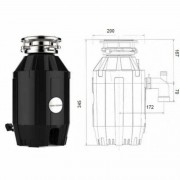 Измельчитель пищевых отходов Bone Crusher 810 с пневмокнопкой