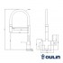 Кухонный смеситель OULIN OL-8024 нерж. Кухонный смеситель OULIN OL-8024 нерж.