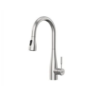 Кухонный смеситель Lemark LM5084S с вытяжным изливом, Нерж. Кухонный смеситель Lemark LM5084S с вытяжным изливом, Нерж.