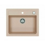 Мойка ALVEUS GRANITAL ATROX 30 TERRA - G22 590 X 500 1X в комплекте с сифоном 1132823