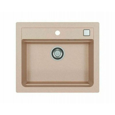 Мойка ALVEUS GRANITAL ATROX 30 TERRA - G22 590 X 500 1X в комплекте с сифоном 1132823 Мойка ALVEUS GRANITAL ATROX 30 TERRA - G22 590 X 500 1X в комплекте с сифоном 1132823