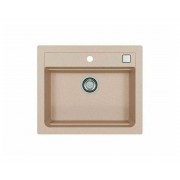 Мойка ALVEUS GRANITAL ATROX 30 TERRA - G22 590 X 500 1X в комплекте с сифоном 1132823