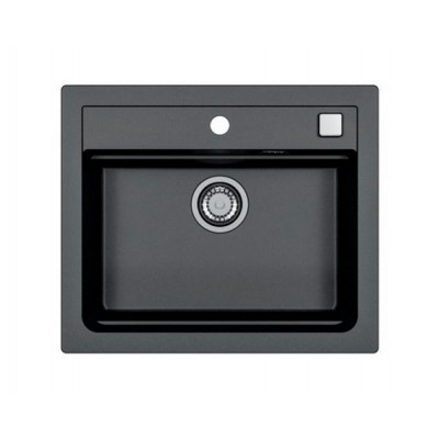 Мойка ALVEUS GRANITAL ATROX 30 CARBON - G91 590 X 500 1X в комплекте с сифоном 1132823 Мойка ALVEUS GRANITAL ATROX 30 CARBON - G91 590 X 500 1X в комплекте с сифоном 1132823