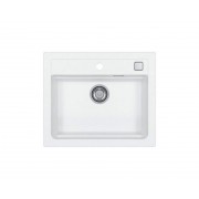 Мойка ALVEUS GRANITAL ATROX 30 ARCTIC - G11 590 X 500 1X в комплекте с сифоном 1132823