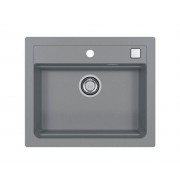 Мойка ALVEUS GRANITAL ATROX 30 CONCRETE - G81 590 X 500 1X в комплекте с сифоном 1132823