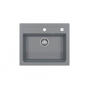 Мойка ALVEUS GRANITAL ATROX 30 CONCRETE - G81 590 X 500 1X в комплекте с сифоном 1132823