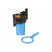 Корпус для картриджного фильтра 1М 10"В (вертикальное подключение), Big Blue не прозрачный