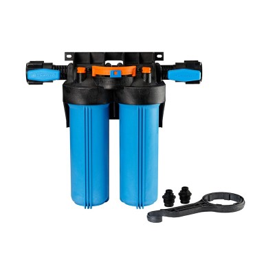 Корпус для картриджного фильтра 1 М Т2 (торцевое подключение), slim line 10" не прозрачный Корпус для картриджного фильтра 1 М Т2 (торцевое подключение), slim line 10" не прозрачный