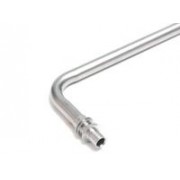 Трубка из. нерж. стали для подкл. радиатора, Г-образная 16/250