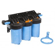 Корпус для картриджного фильтра 1 М 10" Т3 (торцевое подключение), Big Blue не прозрачный