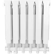 Алюминиевый радиатор Stout BRAVO (нижнее подключение) 500 6 секц.