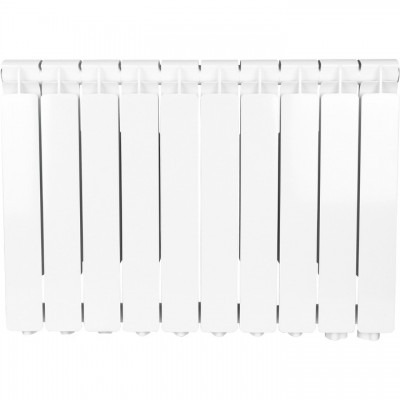 Алюминиевый радиатор Stout BRAVO (нижнее подключение) 500 10 секц. Алюминиевый радиатор Stout BRAVO (нижнее подключение) 500 10 секц.