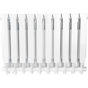 Алюминиевый радиатор Stout BRAVO (нижнее подключение) 500 10 секц.