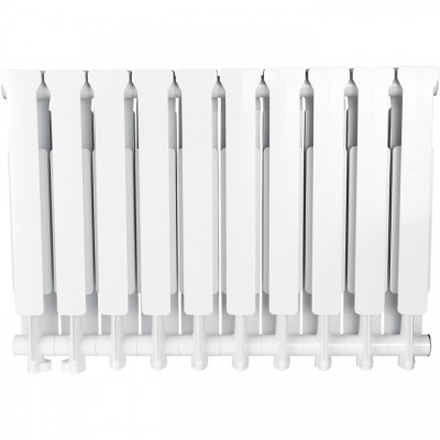 Алюминиевый радиатор Stout BRAVO (нижнее подключение) 500 10 секц. Алюминиевый радиатор Stout BRAVO (нижнее подключение) 500 10 секц.