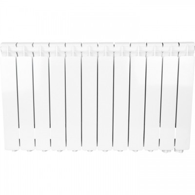 Алюминиевый радиатор Stout BRAVO (нижнее подключение) 500 12 секц. Алюминиевый радиатор Stout BRAVO (нижнее подключение) 500 12 секц.