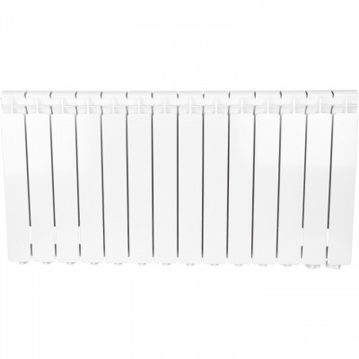 Алюминиевый радиатор Stout BRAVO (нижнее подключение) 500 14 секц. Алюминиевый радиатор Stout BRAVO (нижнее подключение) 500 14 секц.