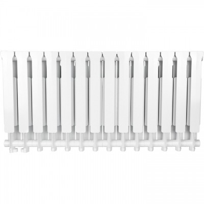 Алюминиевый радиатор Stout BRAVO (нижнее подключение) 500 14 секц. Алюминиевый радиатор Stout BRAVO (нижнее подключение) 500 14 секц.