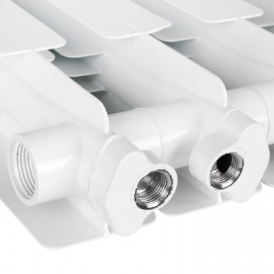 Алюминиевый радиатор Stout BRAVO (нижнее подключение) 500 14 секц. Алюминиевый радиатор Stout BRAVO (нижнее подключение) 500 14 секц.