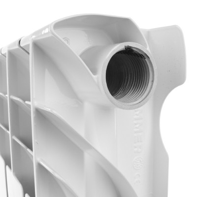 Алюминиевый радиатор Rommer Plus 500 6 секц. Алюминиевый радиатор Rommer Plus 500 6 секц.