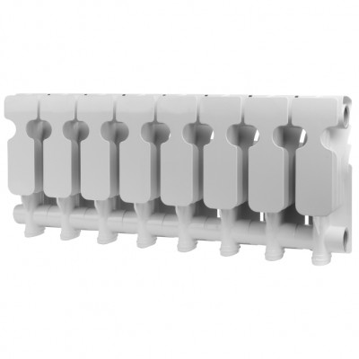 Алюминиевый радиатор Rommer Plus 200 4 секц. Алюминиевый радиатор Rommer Plus 200 4 секц.