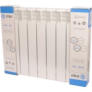 Биметаллический радиатор Stout SPACE 500 9 секц.