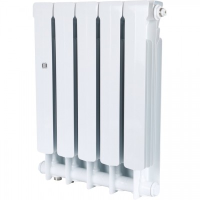 Биметаллический радиатор Stout SPACE (нижнее подключение) 500 5 секц. Биметаллический радиатор Stout SPACE (нижнее подключение) 500 5 секц.