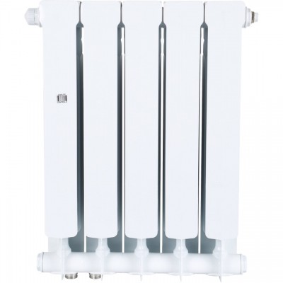 Биметаллический радиатор Stout SPACE (нижнее подключение) 500 5 секц. Биметаллический радиатор Stout SPACE (нижнее подключение) 500 5 секц.